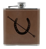 Horse Shoe Hip Flask