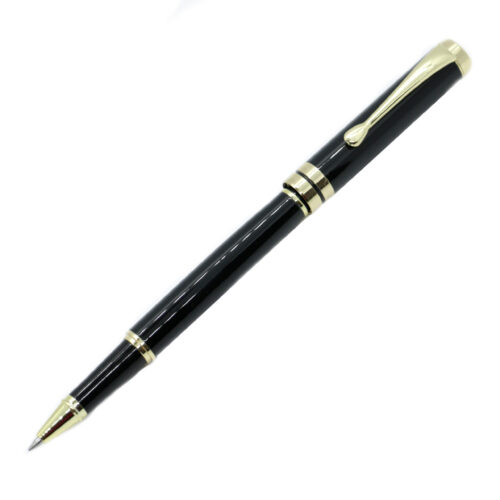 Black & Gold Roller Ball Pen